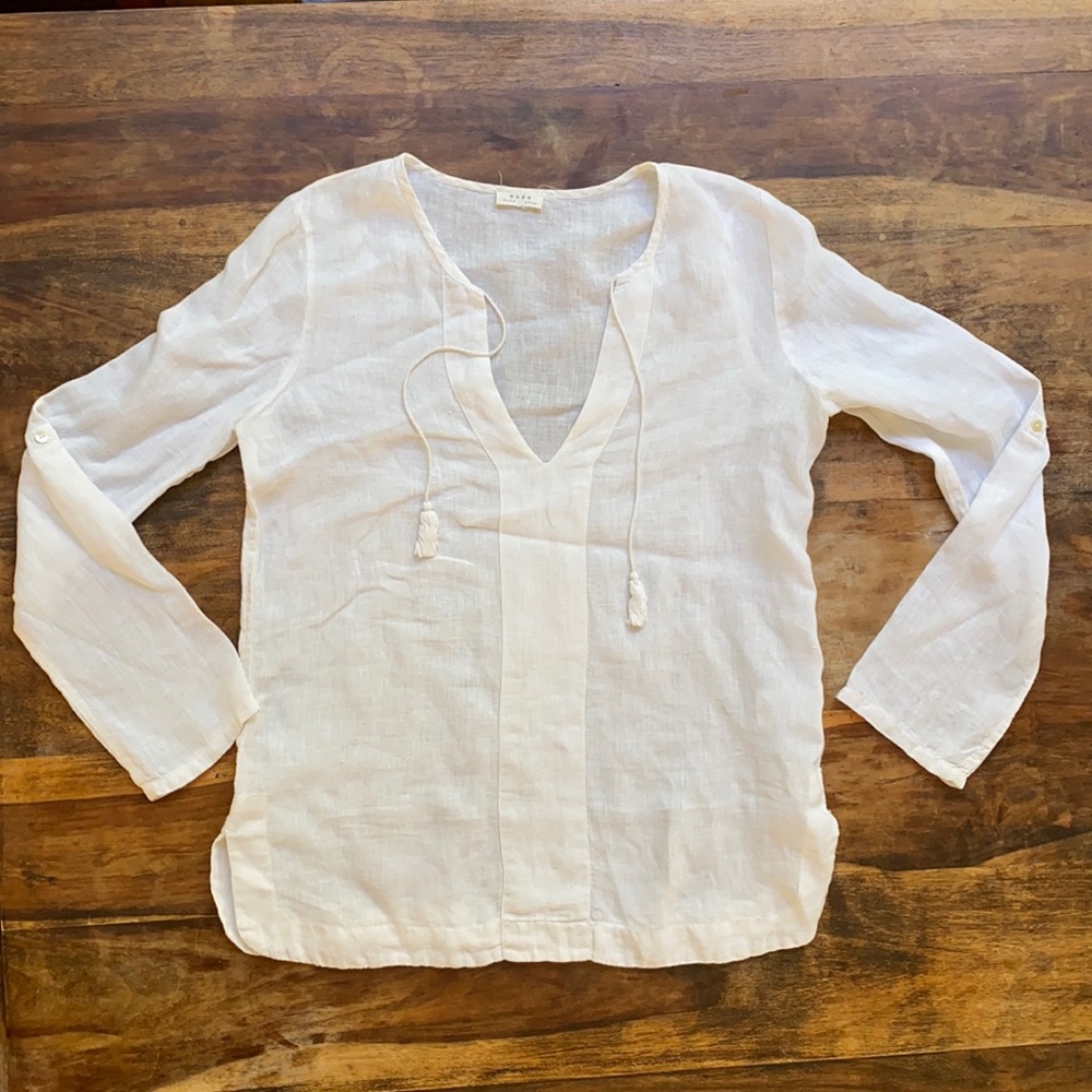 Soft linen tunic